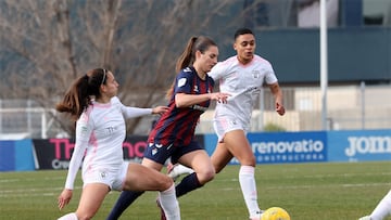 El Madrid CFF pinchó ante el Eibar.