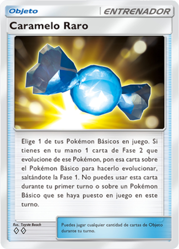 pokemon tcg pocket guardianes celestiales caramelo raro