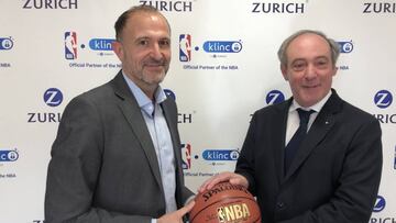 La NBA anuncia a Zurich como su partner oficial en España