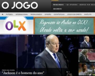 Portadas de la prensa extranjera