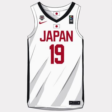 Así son las camisetas que se usarán durante el Mundial de Baloncesto