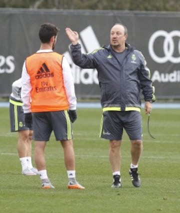 Rafa Benítez e Isco