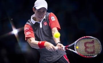 Kei Nishikori venció a Ferrer en una nueva jornada del Masters.