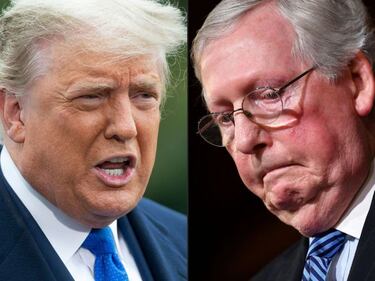 Will Mitch McConnell support Trump's possible candidacy in 2024?