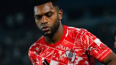 Miguel Borja y la estadística que lo condena en River Plate