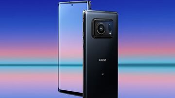 Sharp presenta un móvil con una cámara enorme de una pulgada