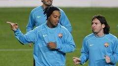 Ronaldinho, embajador del Bar&ccedil;a, &quot;huele la Champions&quot; para el PSG.
