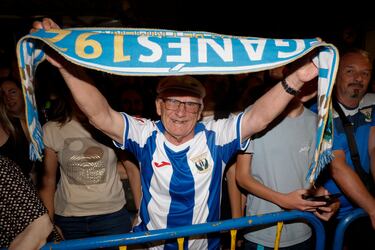 Legans, fiesta de noche y de da