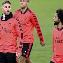 La plantilla del Madrid afeó a Marcelo una frase obscena