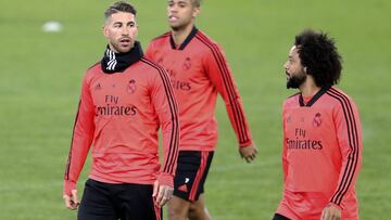 La plantilla del Madrid afe車 a Marcelo una frase obscena