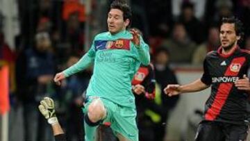 ¡AL PALO! Acabando el partido, pero aún con 1-2 en el marcador, Messi se inventó una jugada que acabó con la pelota estrellada en el palo izquierdo de la meta alemana.