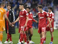 05/04/26 PARTIDO PRIMERA DIVISION
REAL OVIEDO - SEVILLA
TRISTEZA FIN PARTIDO