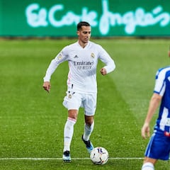 Lucas Vázquez se queda fuera después de 20 partidos seguidos