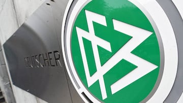 El escudo de la Federación Alemana de Fútbol (DFB).