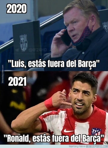 Los memes más divertidos del Atlético-Barça