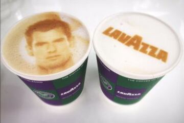La divertida manera de servir café en Wimbledon
