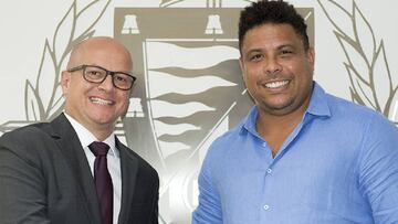 Ronaldo, junto a Matthieu Fenaert, nuevo consejero delegado del Valladolid