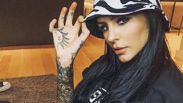 Cande Tinelli lució el nuevo tatuaje que se hizo ¡en la frente!