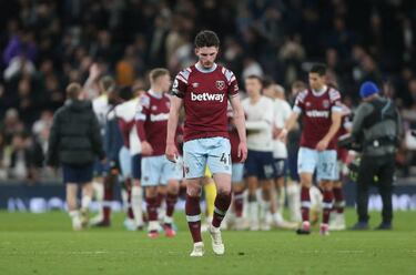El West Ham, al borde del precipicio