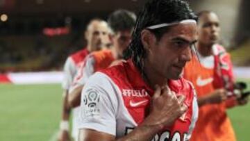 Falcao, al final del partido.