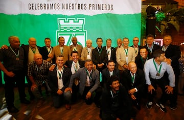 Con los planteles masculino y femenino, los ídolos del equipo y todos los trofeos, Atlético Nacional celebró un nuevo cumpleaños.