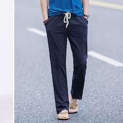 El pantalón de lino en 12 colores perfecto para el verano