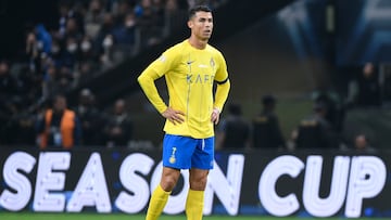 Atípico inicio de año para Cristiano con Al Nassr