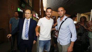 Sarabia: "Acabo de cumplir un sueño, estoy ilusionado"