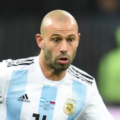 Mascherano matches Zanetti's Argentina caps record