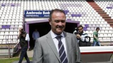 Juan Ignacio Mart&iacute;nez, entrenador del Valladolid.