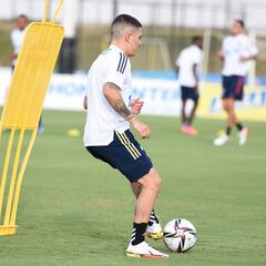 En imágenes, el entrenamiento de la Selección Colombia