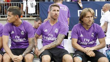 Zidane confirma a James como titular ante el Bayern