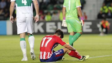 Paso atrás del Atlético en Elche