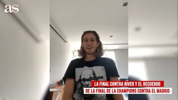 Filipe Luis recordó la final contra River y lo comparó con la final Real Madrid - Atlético de Madrid