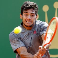 Garín se topa ante un sólido Tsitsipás y dice adiós a Montecarlo