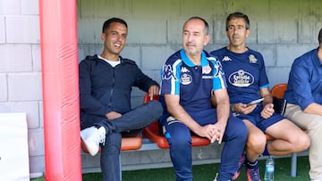 Borja Jim¨¦nez en el Rayo Majadahonda - Deportivo