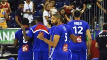 La selección francesa, durante este Mundial.