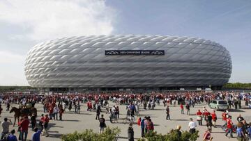 El Bayern ofrece vacunación ante el Allianz Arena