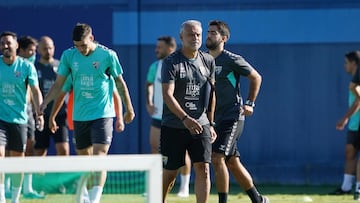 Sergio Pellicer en entrenamiento.