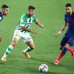 Aprobados y suspensos del
Betis: Bravo sostiene el punto