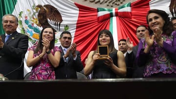 Alexa Moreno es reconocida con Medalla al Mérito Deportivo