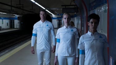 Los androides de Detroit Become Human invaden el Metro de Madrid