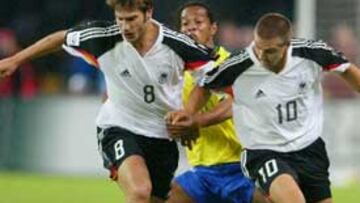 <b>DECEPCIÓN. </b>Brasil y Alemania practicaron porco fútbol y realizaron un encuentro muy aburrido.