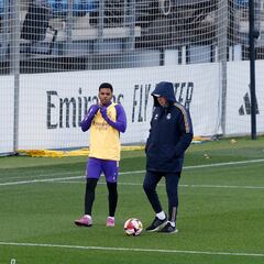 Rodrygo misses Real Madrid training: will he play against Atlético in the Copa del Rey?