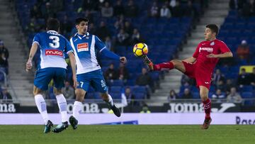 Aaron Martín y Gerard Moreno.