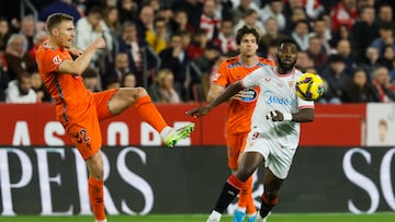 Iheanacho, ante el Celta.