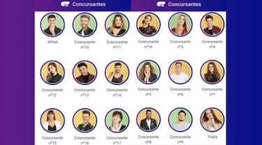 Se filtran los 18 concursantes definitivos de OT 2017