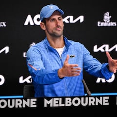 “Mi padre pensó que se hacía una foto con un serbio; espero que vaya al palco en la final”