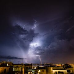 La DANA ya está aquí: fuertes tormentas, viento y granizo