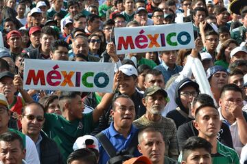 Así se vivió la derrota de la Selección Mexicana en el Zócalo de la CDMX